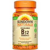 Sundown Sublingual Vitamin B12 60Cap - MazenOnline